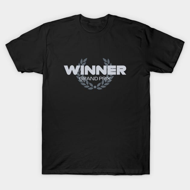 Grand Prix Winner F1 Design T-Shirt by DavidSpeedDesign